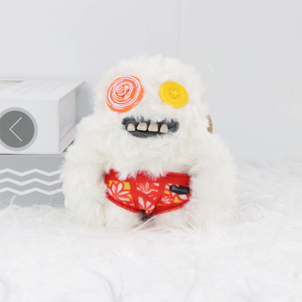FUGG Keychain Plush Toy Pendant Doll Annoyed Alien Ugly Monster Key Ring Stuffed Peluche Doll Hanging Ornament Gifts