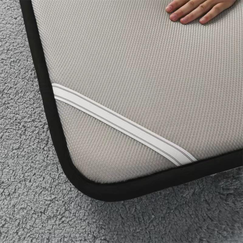 Haushalt verdicken Memory Foam Tatami-Matte weiche hautfreundliche Plüsch-Matratzenkissen Schlafsaal Einzel-Doppel-Schwamm-Pad-Matratze