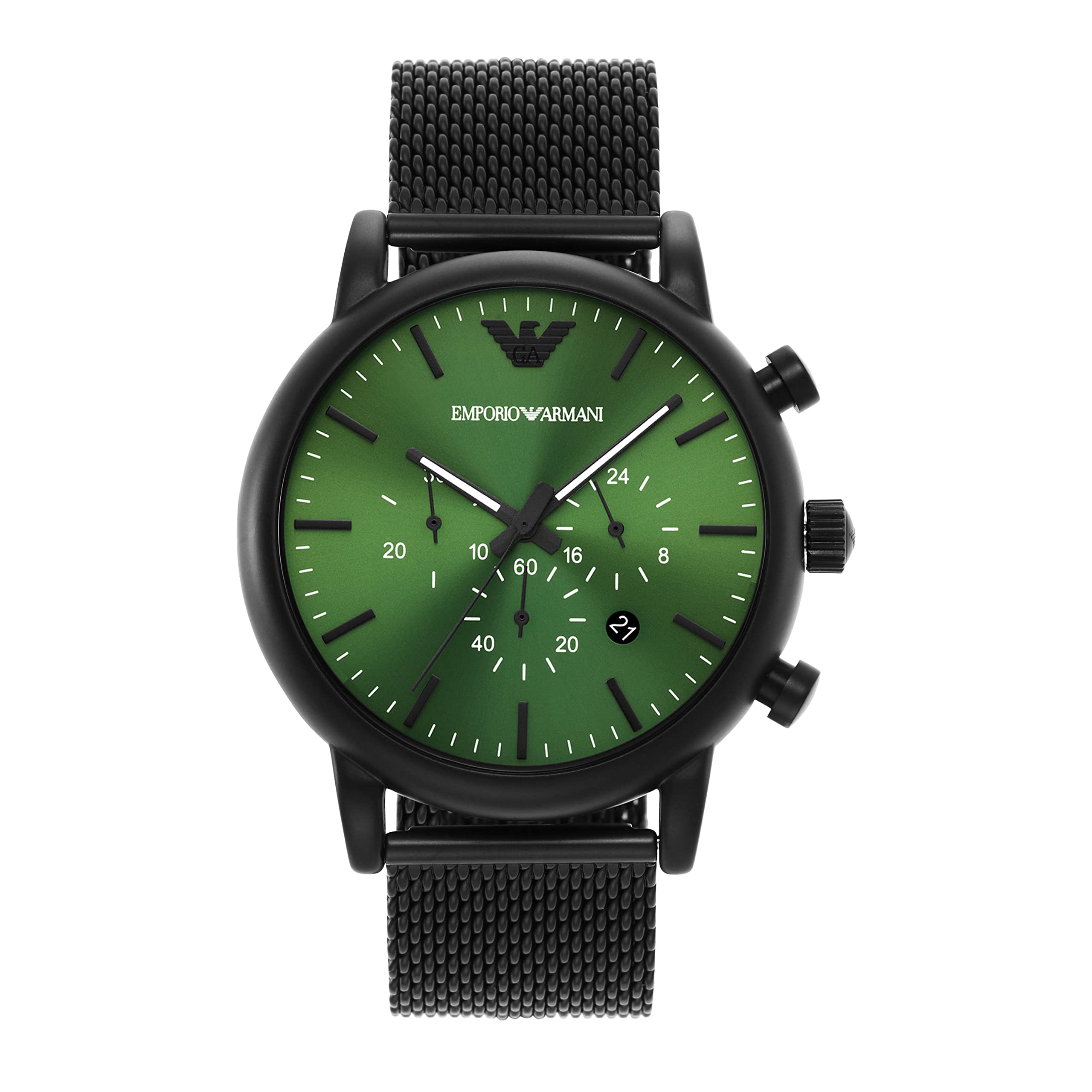 Emporio Armani NA AR11470 Black Men s Watch, чёрный