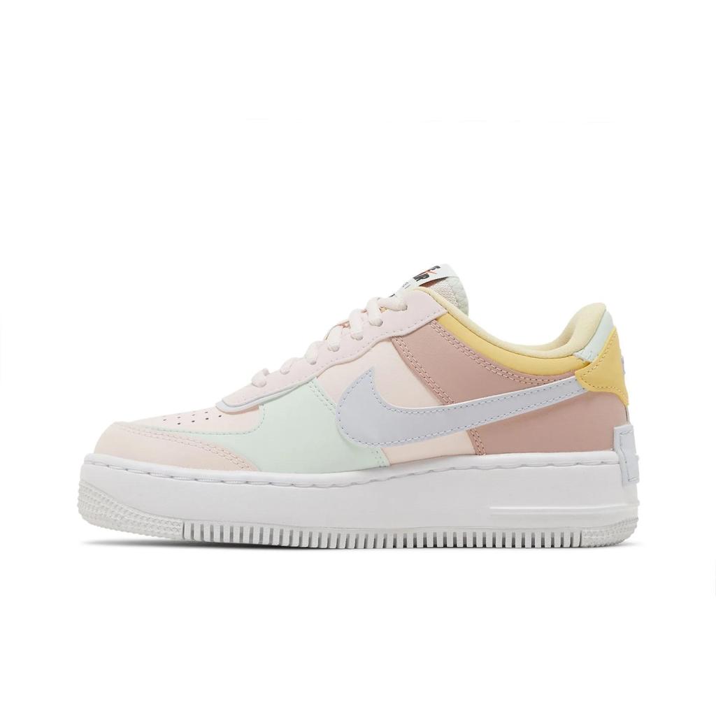 Nike Womens Air Force 1 Shadow 'Light Soft Pink' (women's sizes) Light Soft Pink / Pink Oxford / Lemon Wash / Light Thistle Skate Shoes CI0919 600