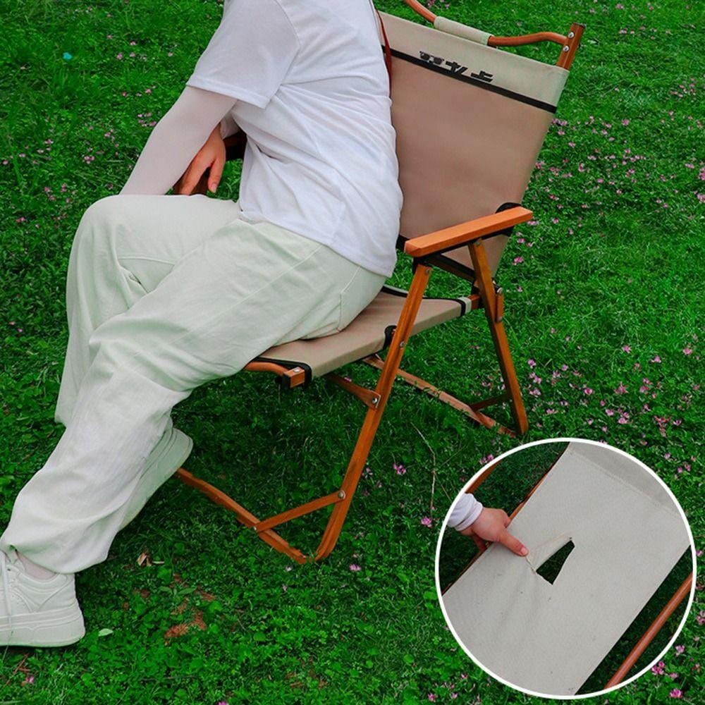 Breathable Camping Chair Cover Oxford Cloth Thickened Seat Cover Anti-slip Folding Chair Replacement Fabric