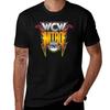 Oldshool World Championship Wrestling Logo Tshirt Summer Holiday Casual Tee