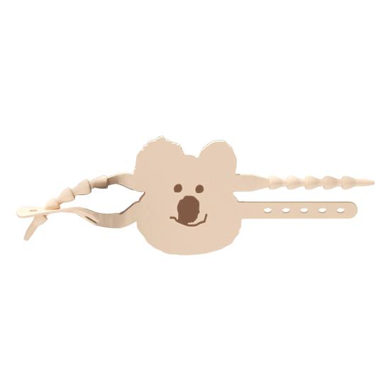 Cartoon Bear Door Closing Buffer Adjustable Silicone Door Slam Stopper Noise Reduction Bedroom Door Latch Cover Silencer Closer Cushion