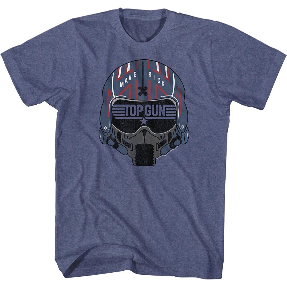 Top Gun Movie Maverick Fighter Pilot Helmet Adult Men T Shirt XXL