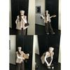 New imitation fox fur vest women's autumn and winter high-end stand-up collar sleeveless fur integrated fur coat