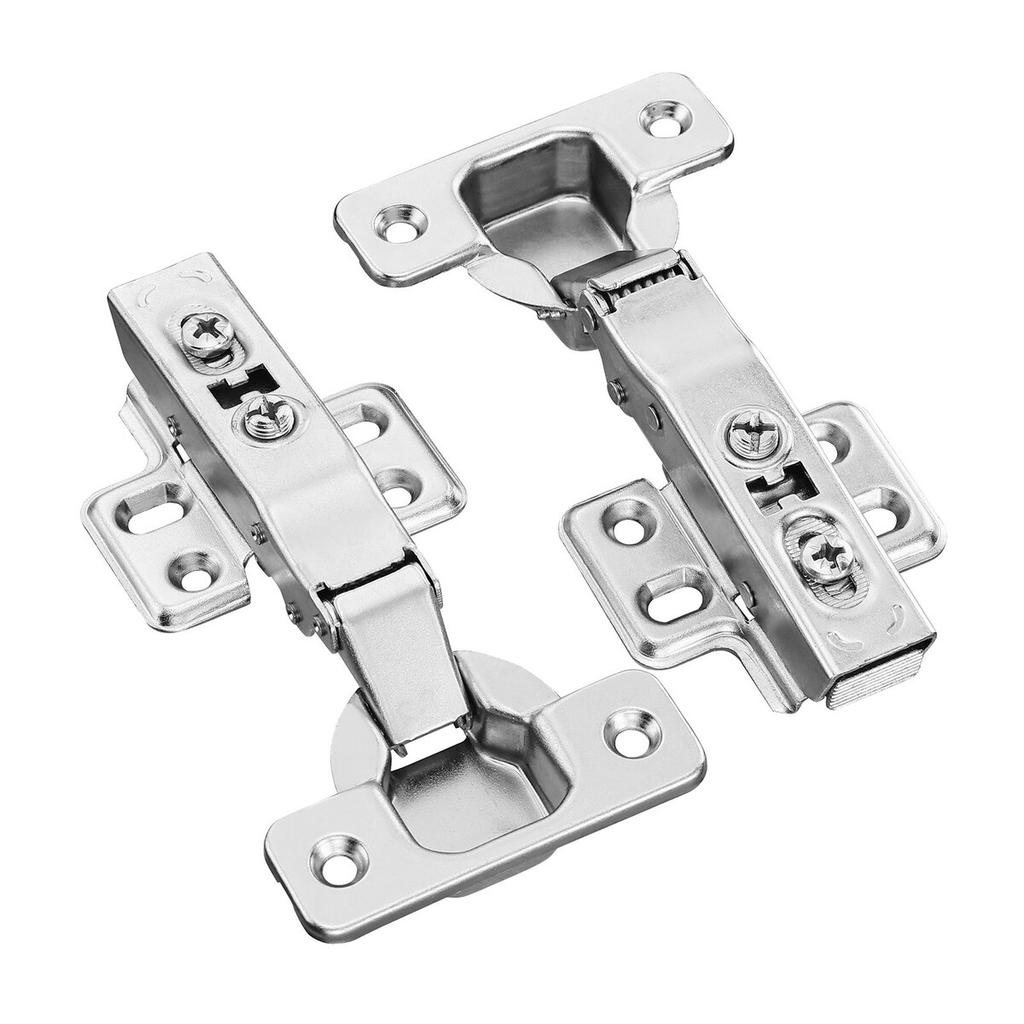 Cabinet Door Hinges 60 Packs Full Overlay Soft Close for Frameless Type