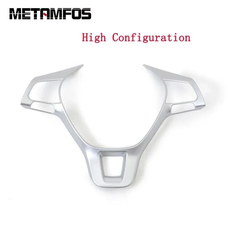 For Volkswagen VW Tiguan 2017-/Golf 7 MK7 2013-2018 Carbon Fiber Steering Wheel Cover Trim Decoration Interior Accessories