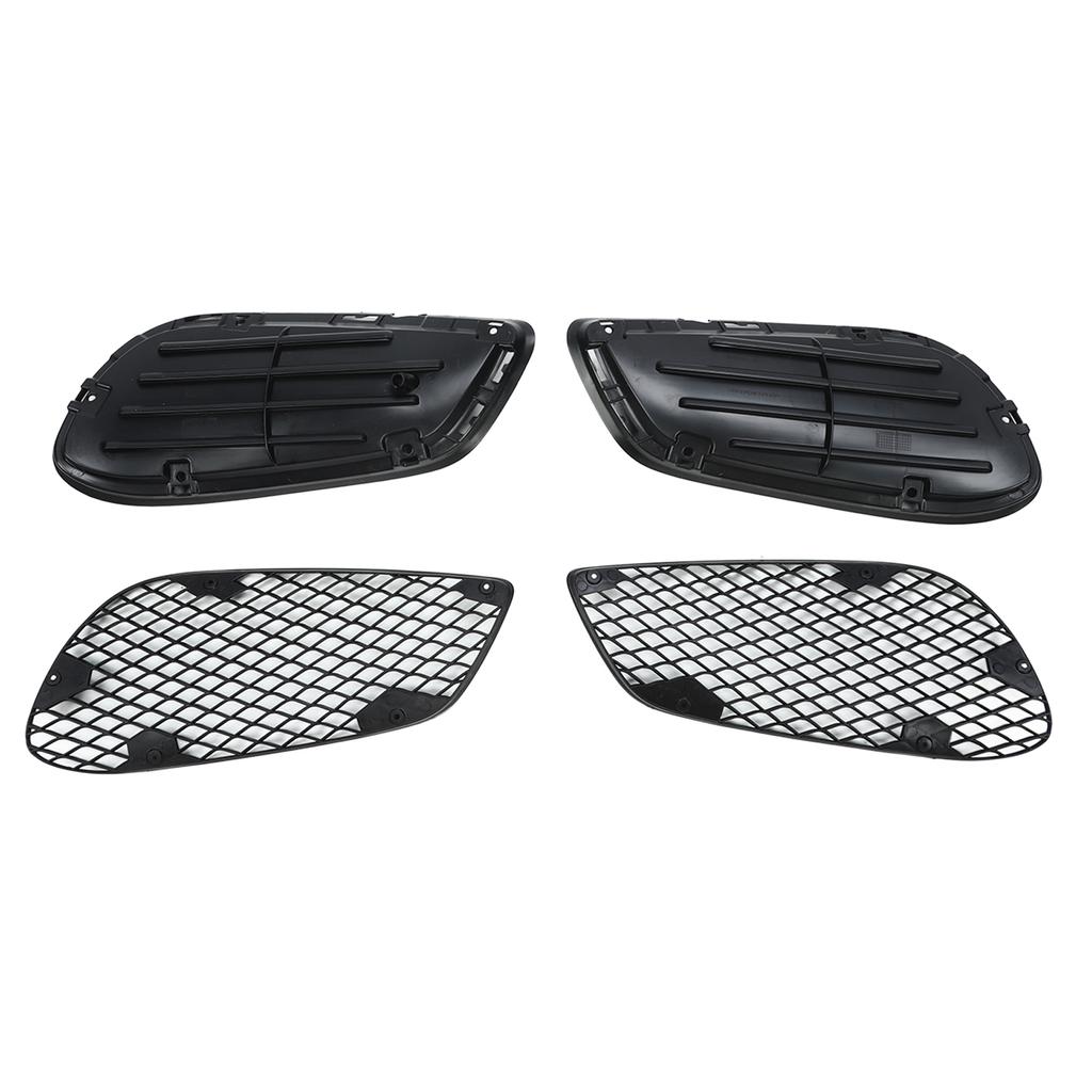 4Pcs Fog Light Plinth Cover 2128852723 Left and Right Fog Light Frame For Benz E?Class W212 AMG