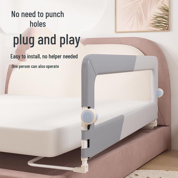Baby Bed Rail: No-Install Safety Guard for Children