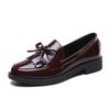 Fashion Comemore Patent Leather Low Heels Pumps Female Shoe Women's Flats Red Spring Summer Shoes Woman Sandalias 2025 Designer Loafers