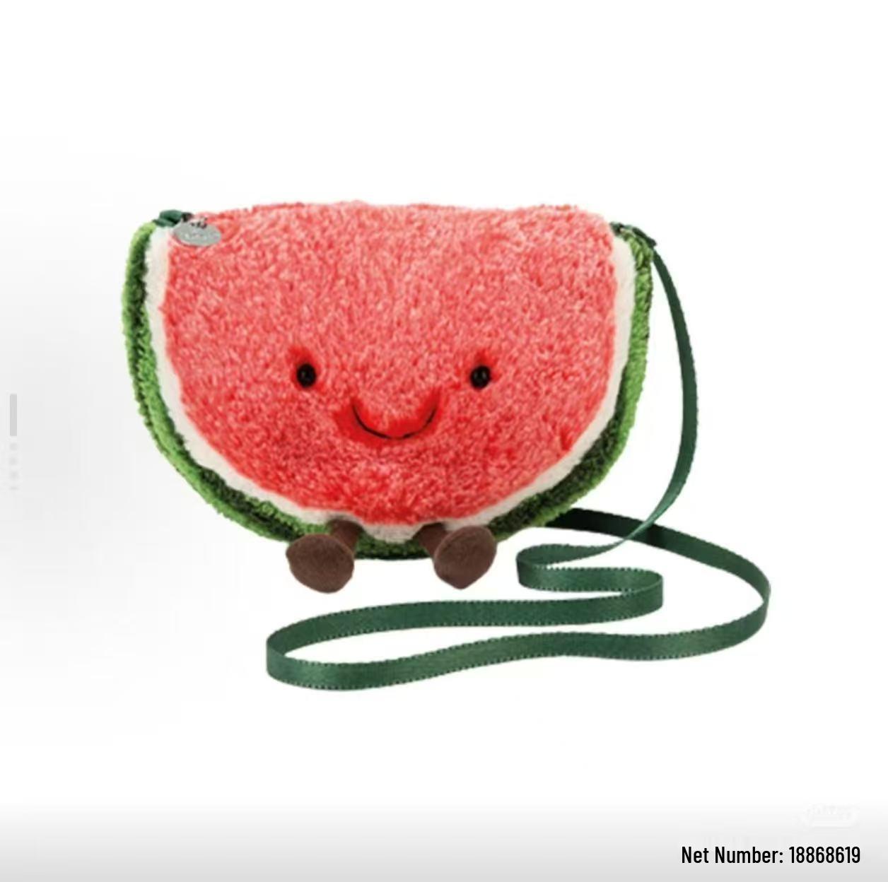 Chose One Jelly Crossbody Tas: Kopje Koffie, Croissant, Ontwerp met Berenkop met Rits One Size with Dust Bag red