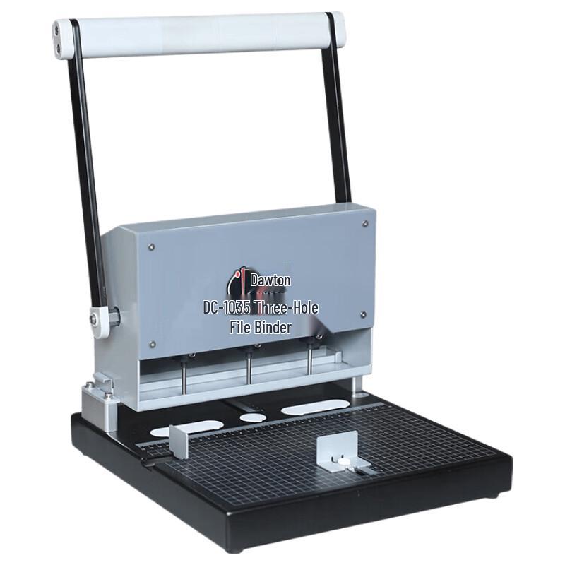 Dorton DC-1035 Manual 3-Hole Archive Punch CN plug (adapter included)