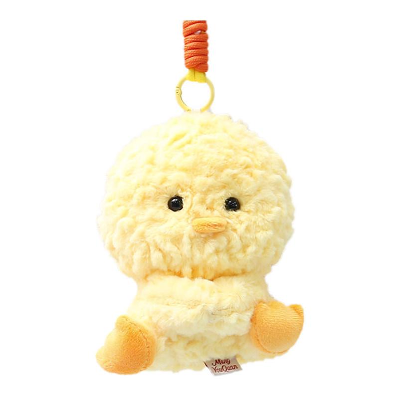 Soft Plush Penguin Plushie With Keychain Car Ornament For Kids Girls