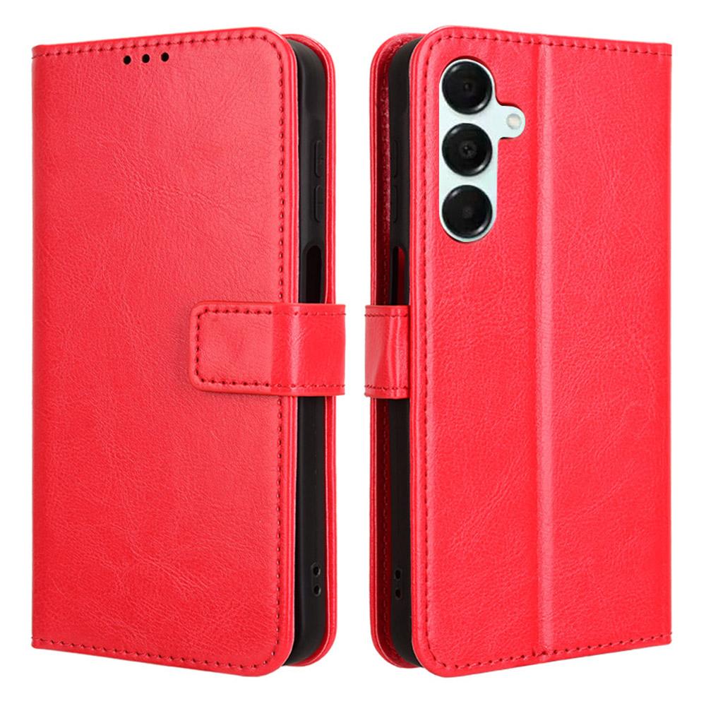 For Samsung Galaxy A16 5G/A16 4G Case Crazy Horse Texture PU Leather Phone Wallet Cover
