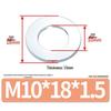 Extra Large Galvanized Metal Flat Washers - Sizes M1.6 to M14