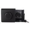 HIYQIN Camera Case for Fujifilm Instax Wide EVO Camera PU Leather Carry Bag Fuji Wide EVO Case Cover Litchi Texture with Adjustable Shoulder Strap
