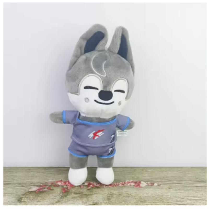 Plush Toys Stray Kids Cartoon Stuffed Animal Plushies Doll Kawaii Companion for Adult Fans Leeknow Hyunjin Gift