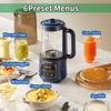 1.5L Large Capacity Cooking Blender 600W Silent Electric Fruit Juicer Kitchen Multifunctional Soybean Milk Machine