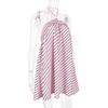Women's Striped Halter Backless Dress - Spicy European and American Holiday Beachwear