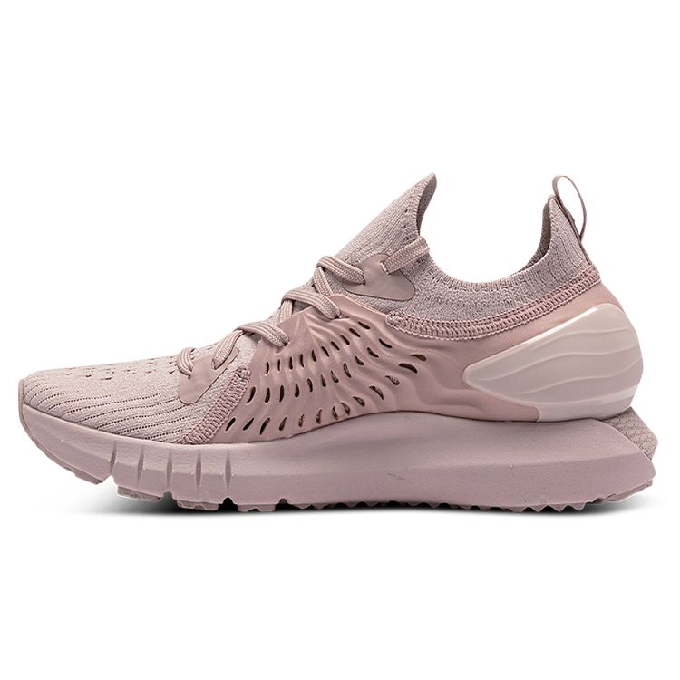 Under Armour HOVR Phantom RN Comfortable Fabric Synthetic Leather Low Top Casual Running Shoes Women Sneaker Pink 3025228-600