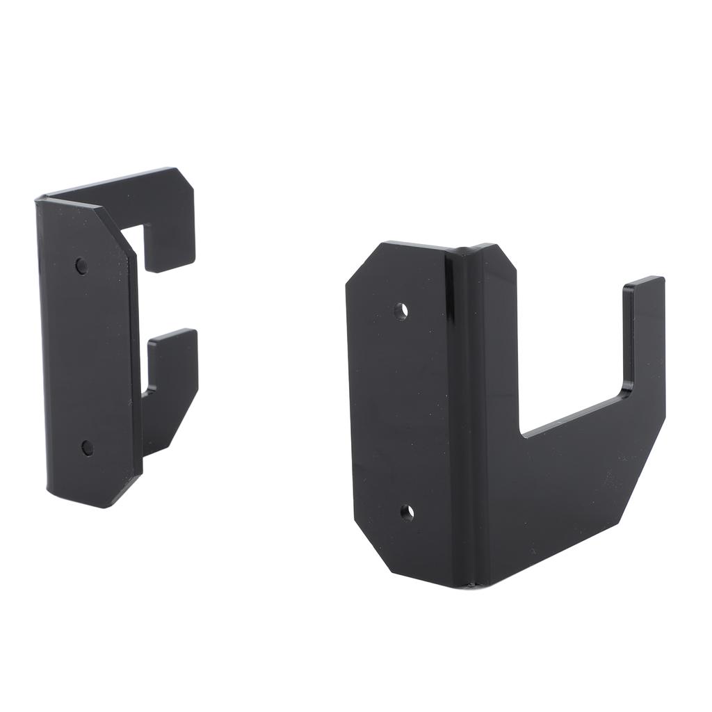 Samurai Sword Holder Horizontal Wall Mount Acrylic Sword Rack Flat Blade Display Stand with Screws