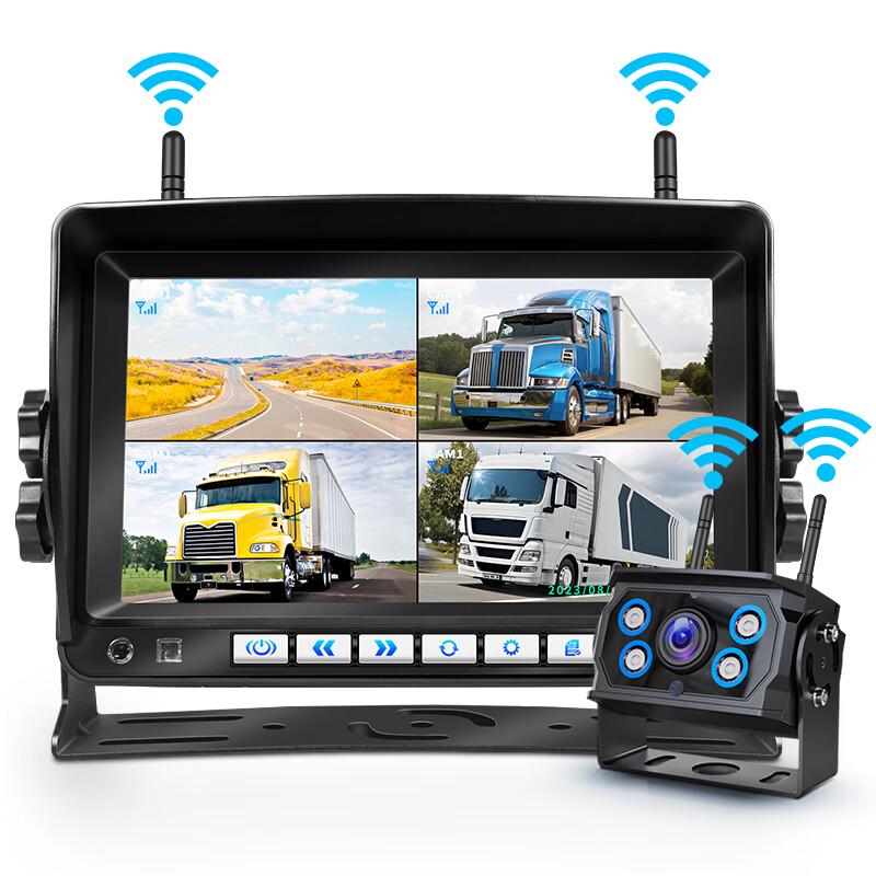 YOELBAER 24V Wireless HD Vehicle Monitoring & Reversing Camera System (CN version)