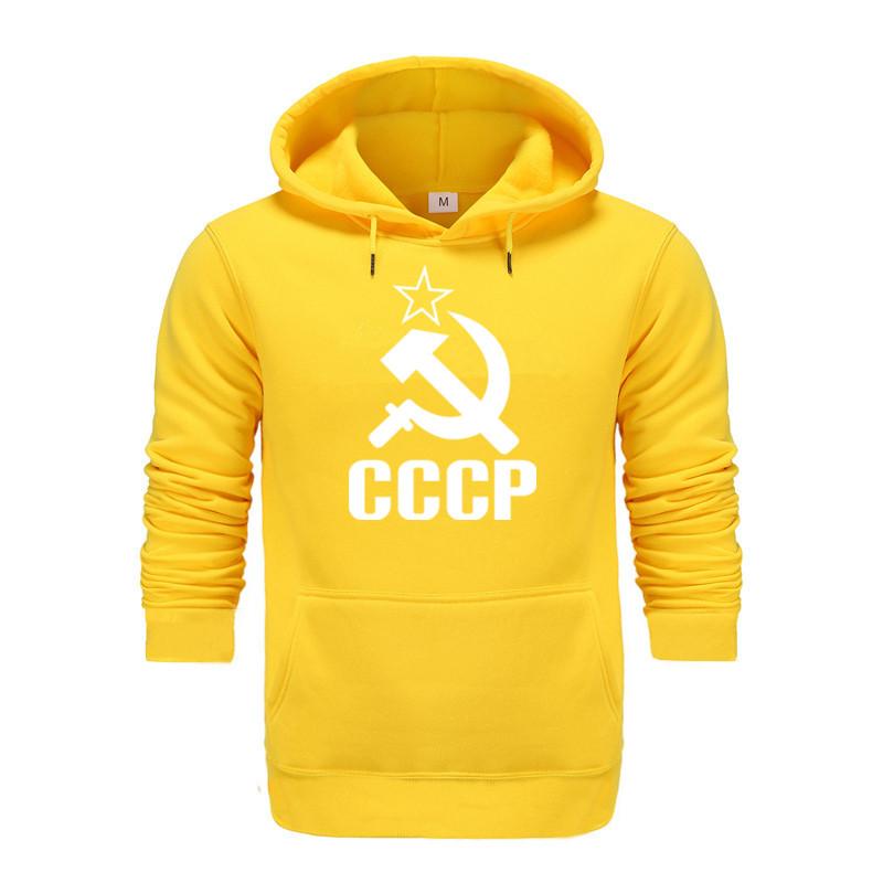 

Новое поступление CCCP Россия унисекс повседневные толстовки модный пуловер красная толстовка с капюшоном мужская осенняя теплая толстовка уличная одежда хип-хоп пальто XL
