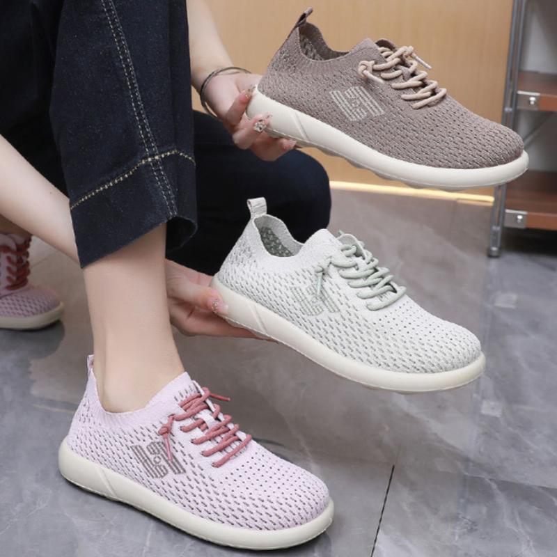 Summer Casual Soft Sole Comfortable Women's Shoes Mesh Breathable and Not Tiring Women's Shoes