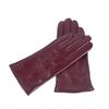 Women's Colored Sheepskin Fingerless Riding Gloves - Warm Fleece Lined for Autumn/Winter