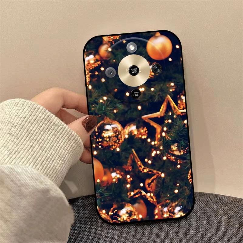 For Honor X9d X70 X9a X9b X9c X6C X5C Plus Case Christmas Painted Soft TPU Silicone Cover For Honor Magic8 Lite Phone Case Coque