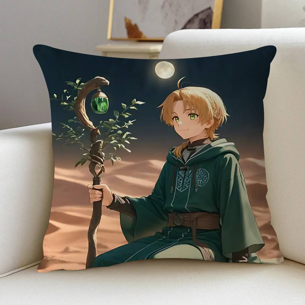 

Рудеус Наволочка Подушка Чехол Наволочка Гостиная Диван Домашний Декор На Заказ 12x12Inch