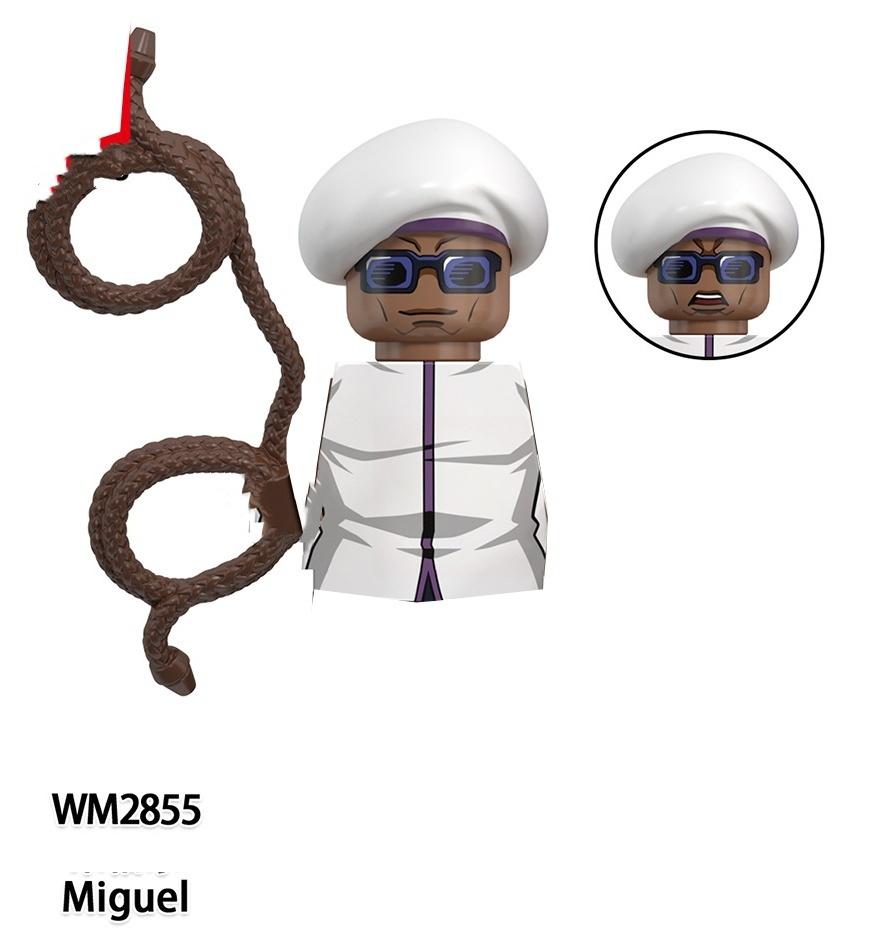 Jujutsu Kaisen Anime Cartoon Gojo Satoru Itadori Yuj Fushiguro Megumi Okkostu Yuta Building Blocks Mini Action Figures Kids Toy