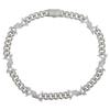 Zircon Cuban Chain: Versatile Cross-Border Hip-Hop Jewelry, European & American Fashion for Couples