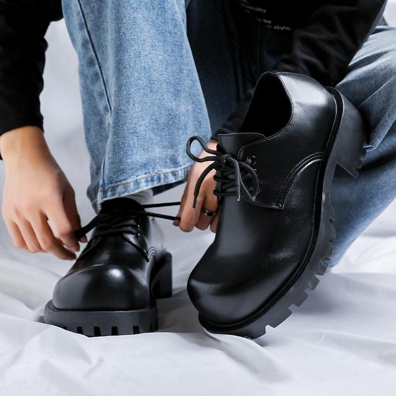 Fashion Leather Shoes For Man Genuine Leather Big Size Shoes High Quality Designer Formal Shoes Casual Shoes Fashion Business