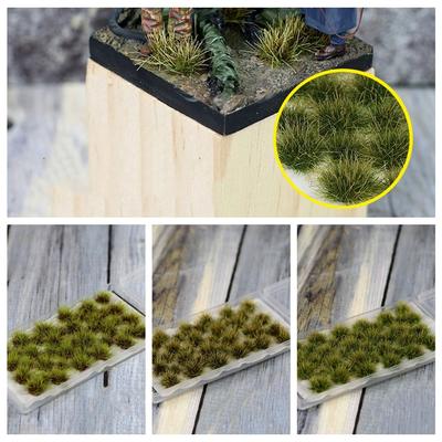 Building Layout Wargaming Toy DIY Modeling Railroad Artificial Grass Static Grass Static Grass Tuft
