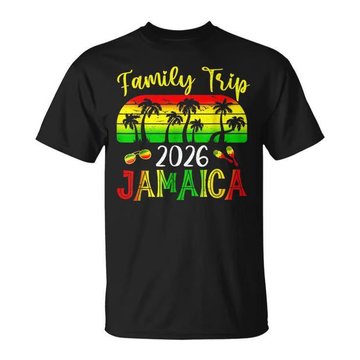 Family Trip Jamaica 2026 Summer Vacation Beach Matching T-Shirt S разноцветный
