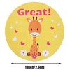 500Pcs Teacher Reward Stickers Cute Animal Stickers School Motivational Stickers