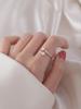 Japanese Luxury 925 Pearl Index Ring - Unique Cold Style Design for Women