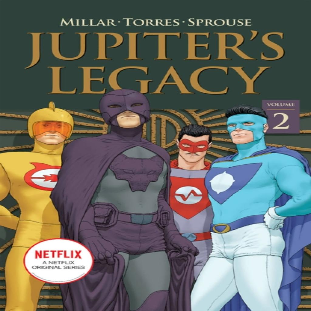 Jupiters Legacy Volume 2 NETFLIX Edition by Mark Millar Paperback Book 9781534318113