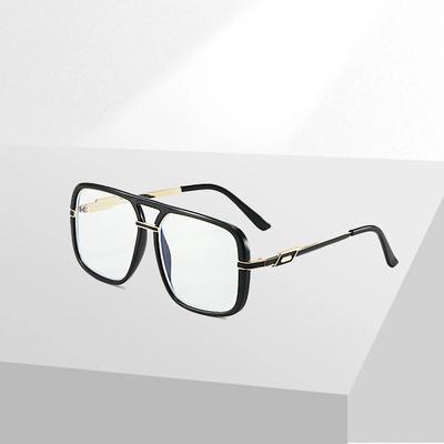 Trending Blue Light Blocking Men'S Glasses Gaming Matte Black Anti Ray Eyeglasses Women Transparent Fashion Eyewear