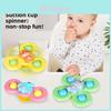 Baby Squeeze Toy Set With Rotating Discs For Toddler Play And Development