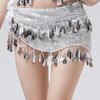 Hollow Dancing Waist Belt Glitter Sequins Bellydance Coins Belt Belly Dance Waist Chain  Girl