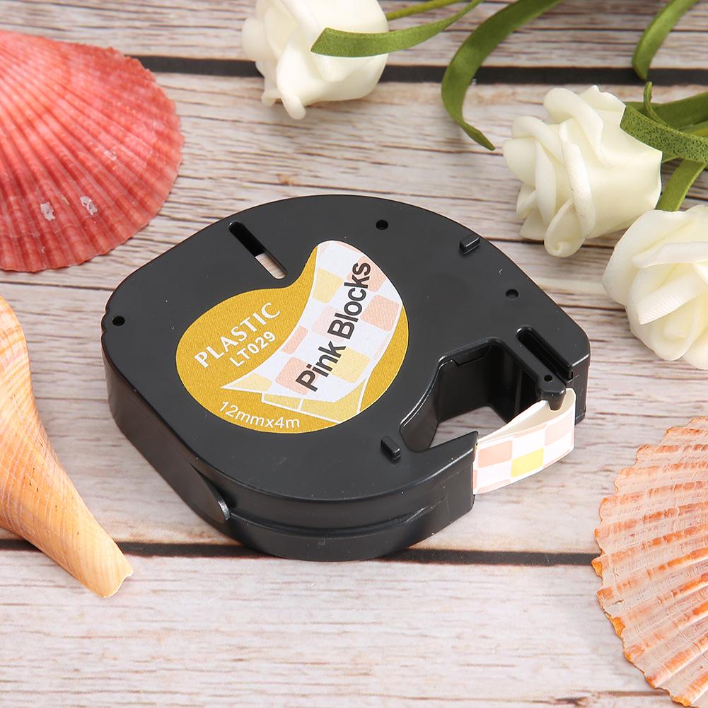 Label Tape for  Easy Tear Cute 12mm  Blocks Labeling Machine Accessories LT029