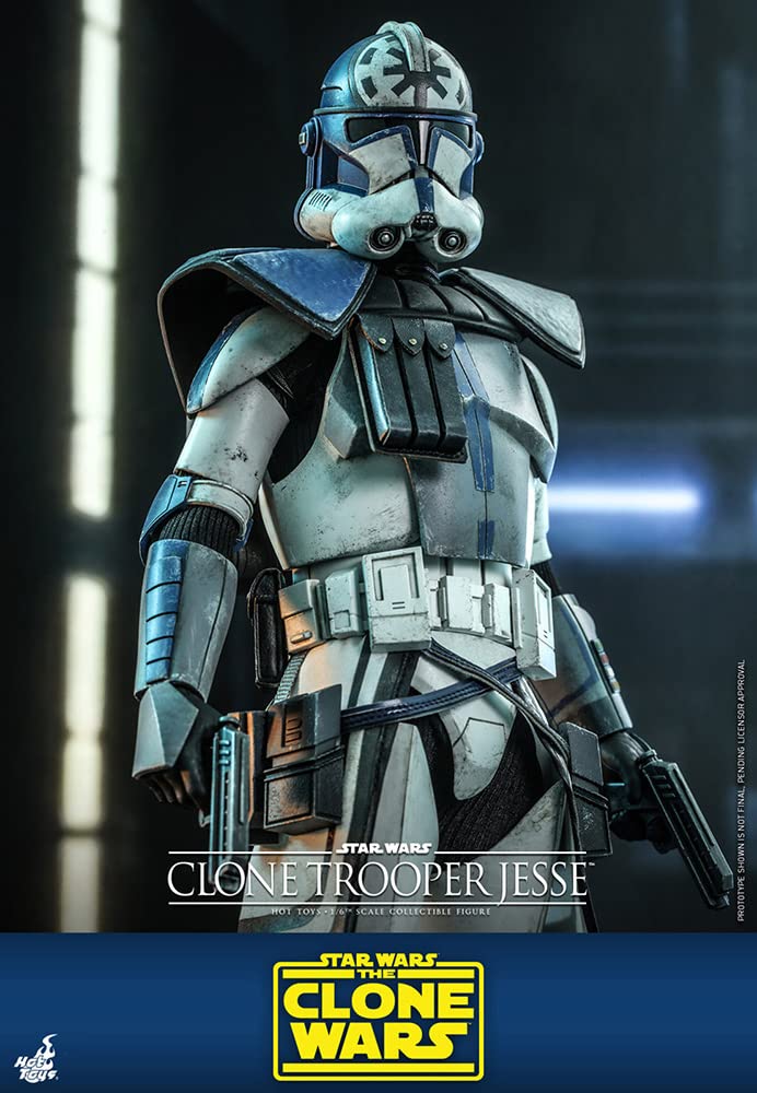 TV Masterpiece Star The Clone Wars Clone Scale Figure White Wars Trooper/Jesse 1/6
