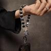 Universal Mobile Phone Lanyard High-End Luxury Short Water Drop  Hanging Chain Hand-Beaded Wrist Chain Hand-Held Pendant