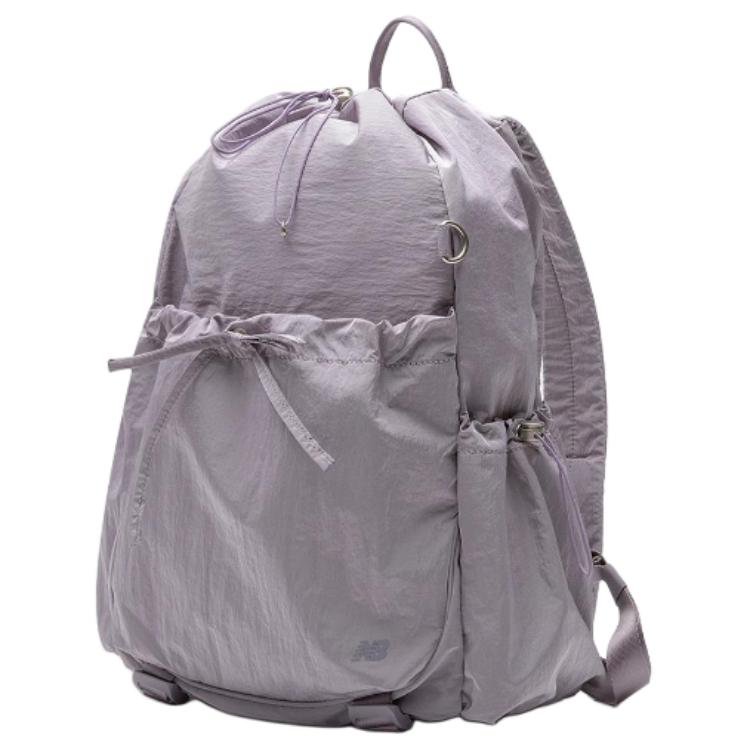 New New Balance Nylon Backpack Regular Unisex Light Purple NBGCEFW704-70