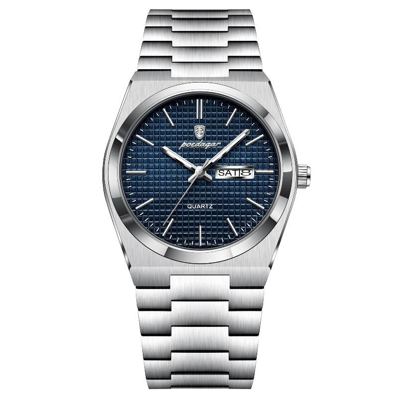 POEDAGAR/Pedagar Waterproof Calendar Men s Simple Watch Lightweight Quartz Watch P