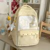 Schoolbag new middle and high school schoolbag for girls and primary school students high value ins niche design backpack large capacity backpack