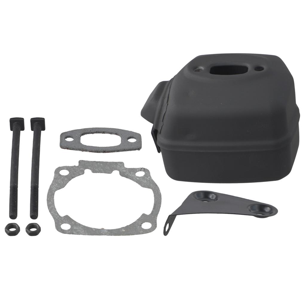 Exhaust Muffler Pipe Replacement Kit for HUS50 HUS51 HUS55 Promotes Engine Efficiency Noise Control and Enhanced Performance