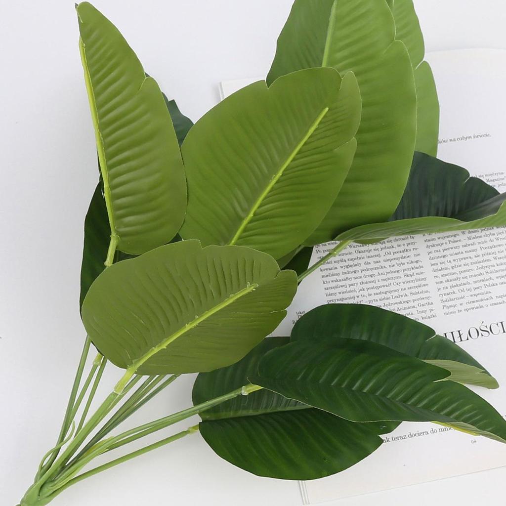 Traveler's Banana Leaf Artificial Plant for Living Room Decor